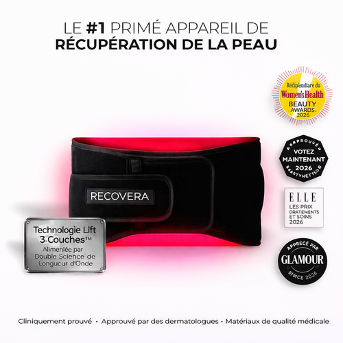 RECOVERA™ | Ceinture lumineuse rouge à double longueur d'onde