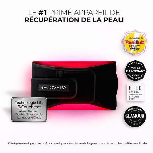 RECOVERA™ | Ceinture lumineuse rouge à double longueur d'onde