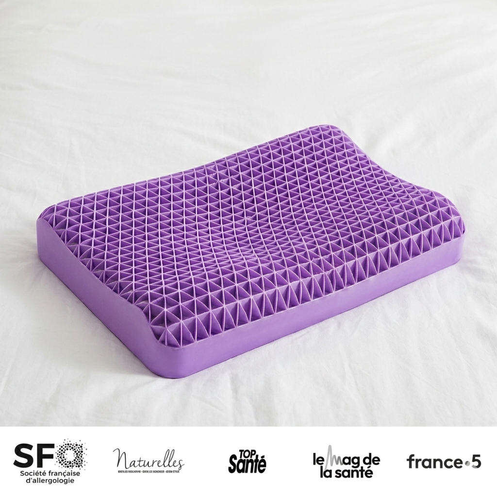 Oreiller Ergonomique Recovera – Sommeil Réparateur