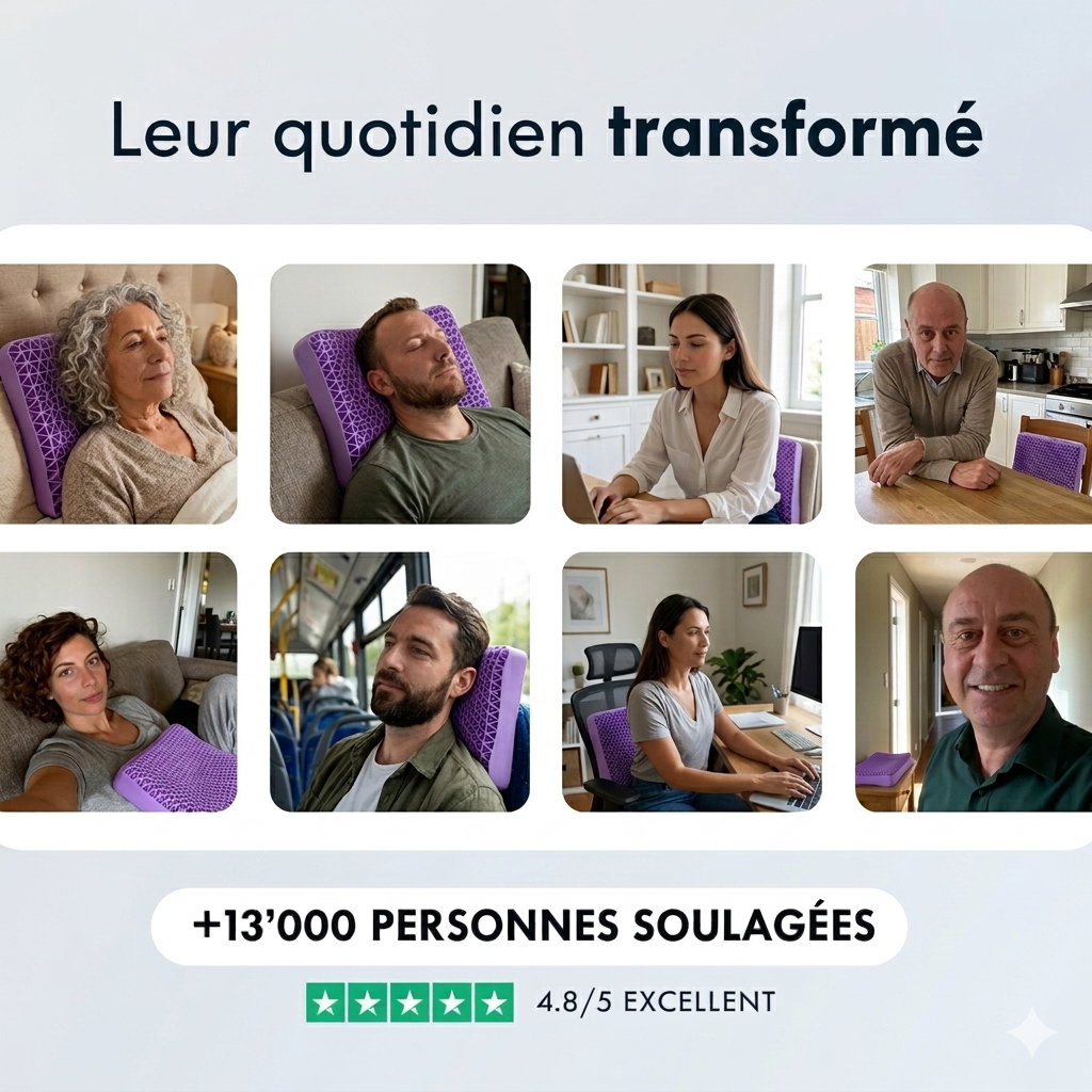 Oreiller Ergonomique Recovera – Sommeil Réparateur